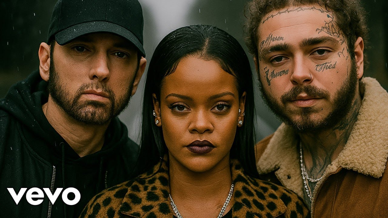 Rihanna ft. Post Malone & Eminem - Addicted To Your Eyes [Music Video 2025]