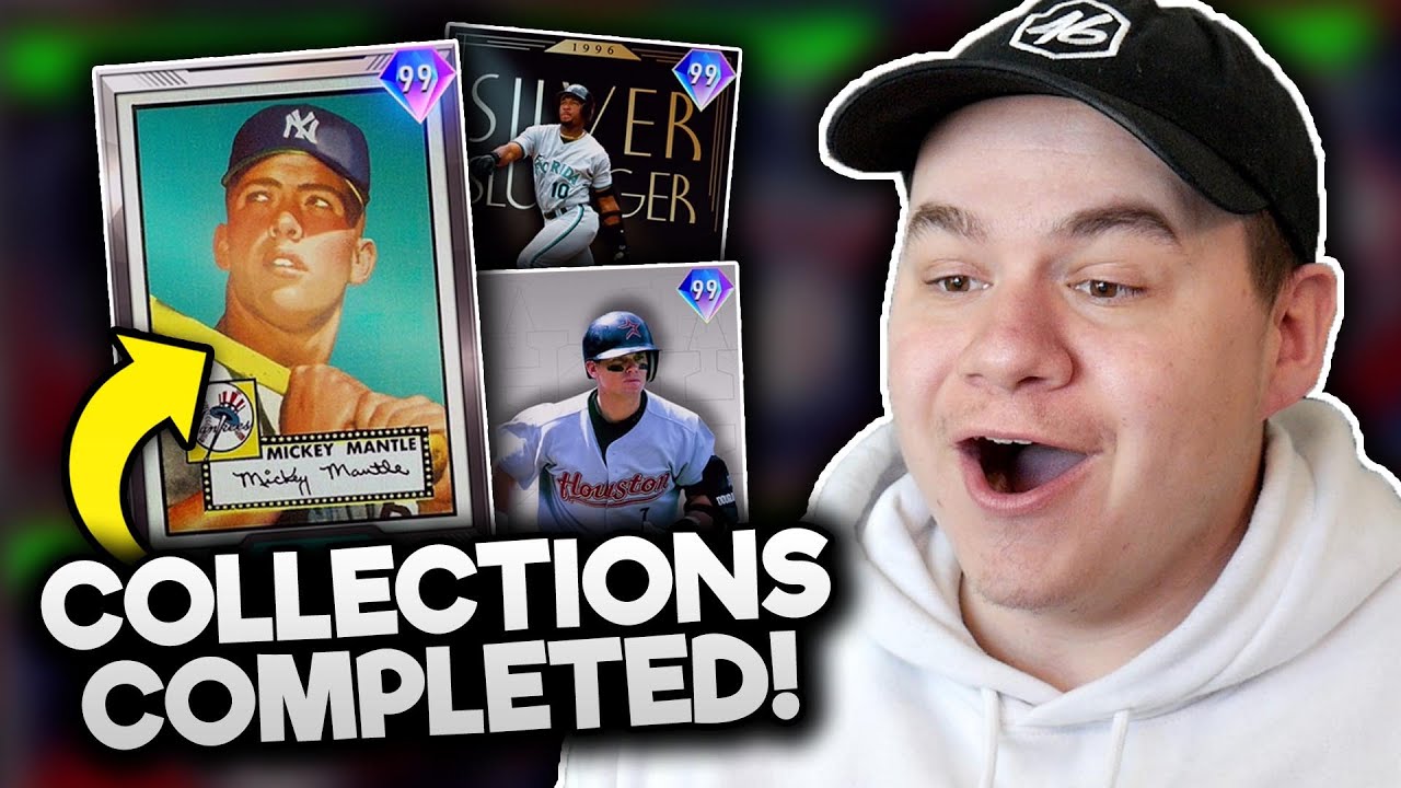 I completed all the collections and unlocked 99 MICKEY MANTLE..