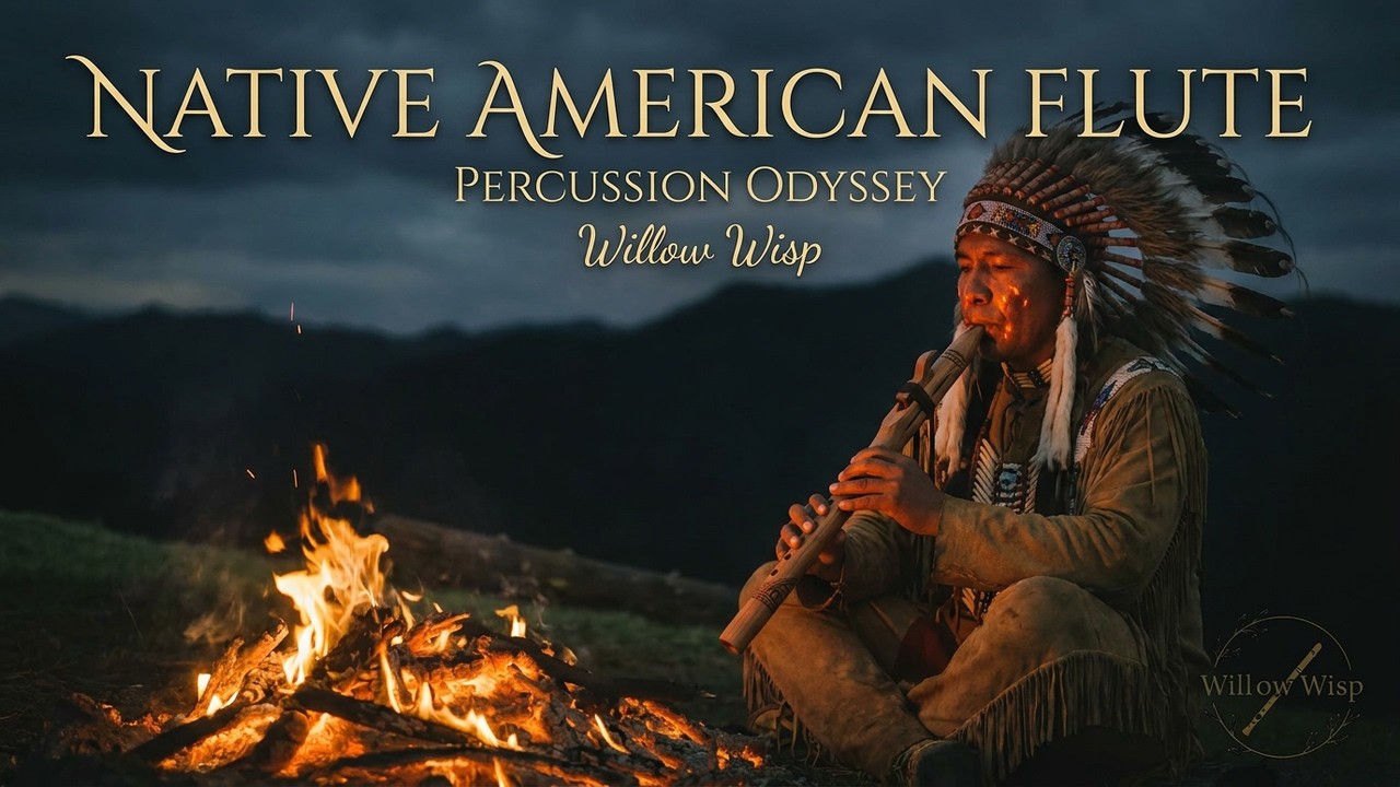 Native American Flute & Percussion Odyssey | Willow Wisp - Nomad Winds (album, 2026)