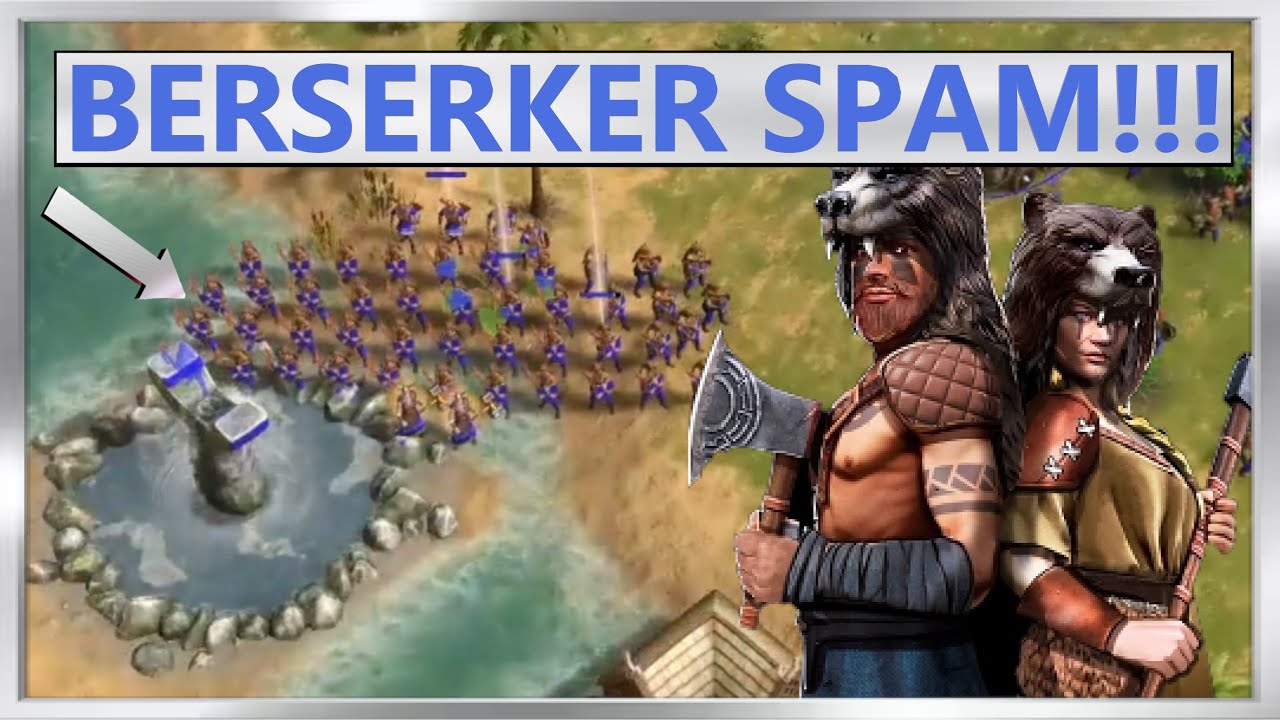 Berserk spam beats EVERYTHING! | Age of Mythology RETOLD
