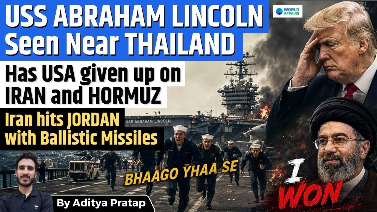 US-Iran War Escalates: USS Abraham Lincoln Reaches Thailand After 286 Days at Sea