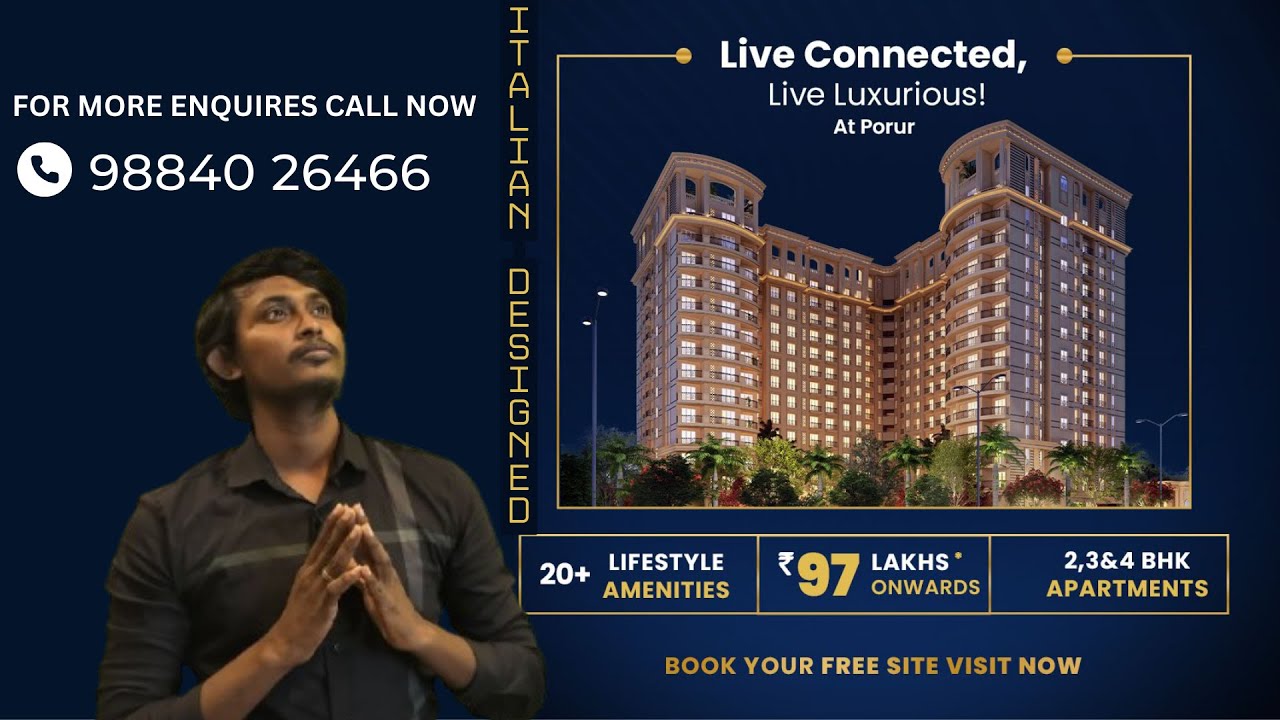 S.I.S Florence Project Review : Italian Themed Premium flats for sale in Porur, Chennai | 9884035958