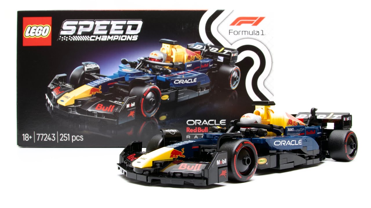 LEGO Speed Champions Oracle Red Bull Racing RB20 F1 Race Car 77243 - Build