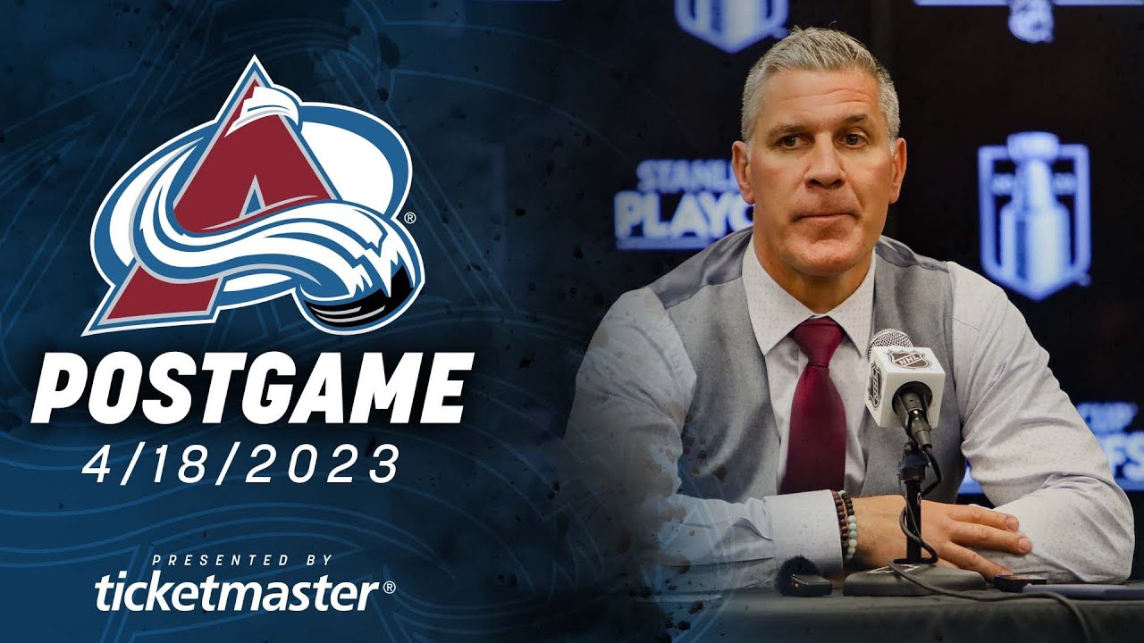 Colorado Avalanche Postgame LIVE: Jared Bednar R1G1