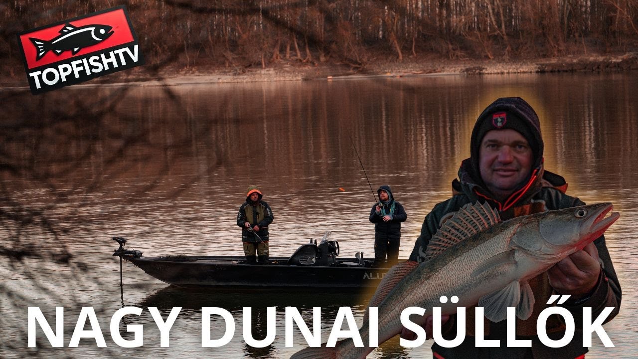 Nagy süllők nyomában, horgászat a téli Dunán! #fishing