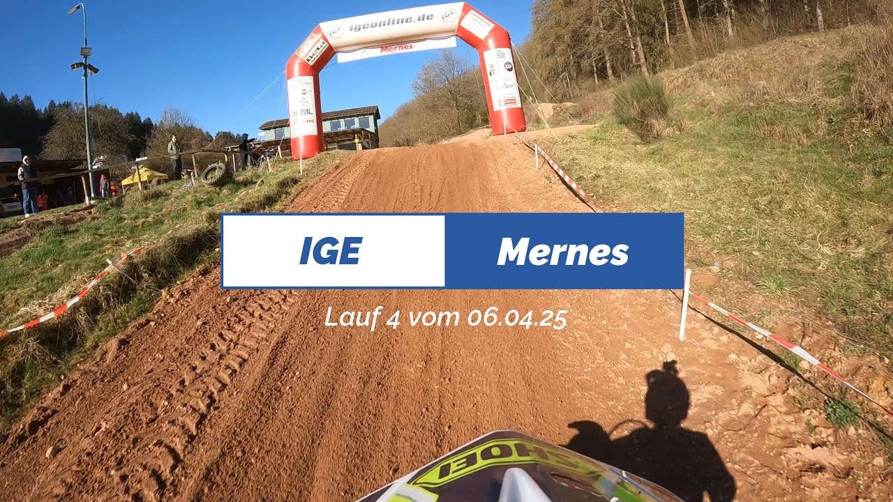 IGE Mernes 06.04.25 | Lauf 4 | 2 Runden | 4K | Husaberg FE 450