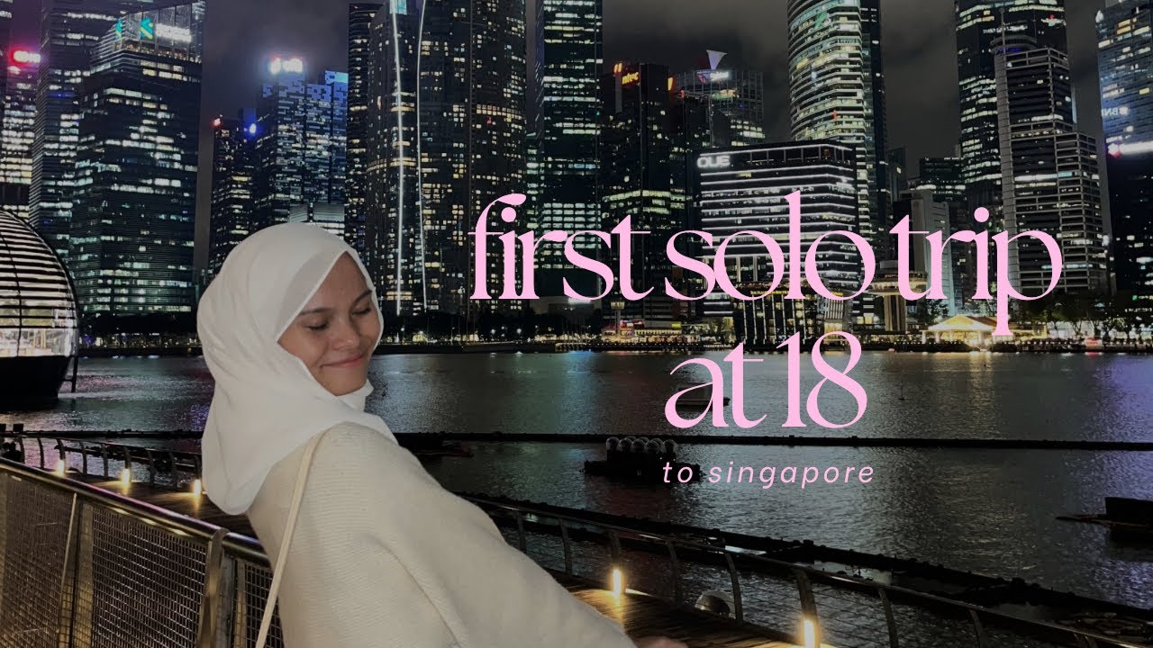 first solo trip to singapore at 18 𐙚⋆°🦢.⋆ᥫ᭡ gardens by the bay, first wingstop, jewel changi, etc.