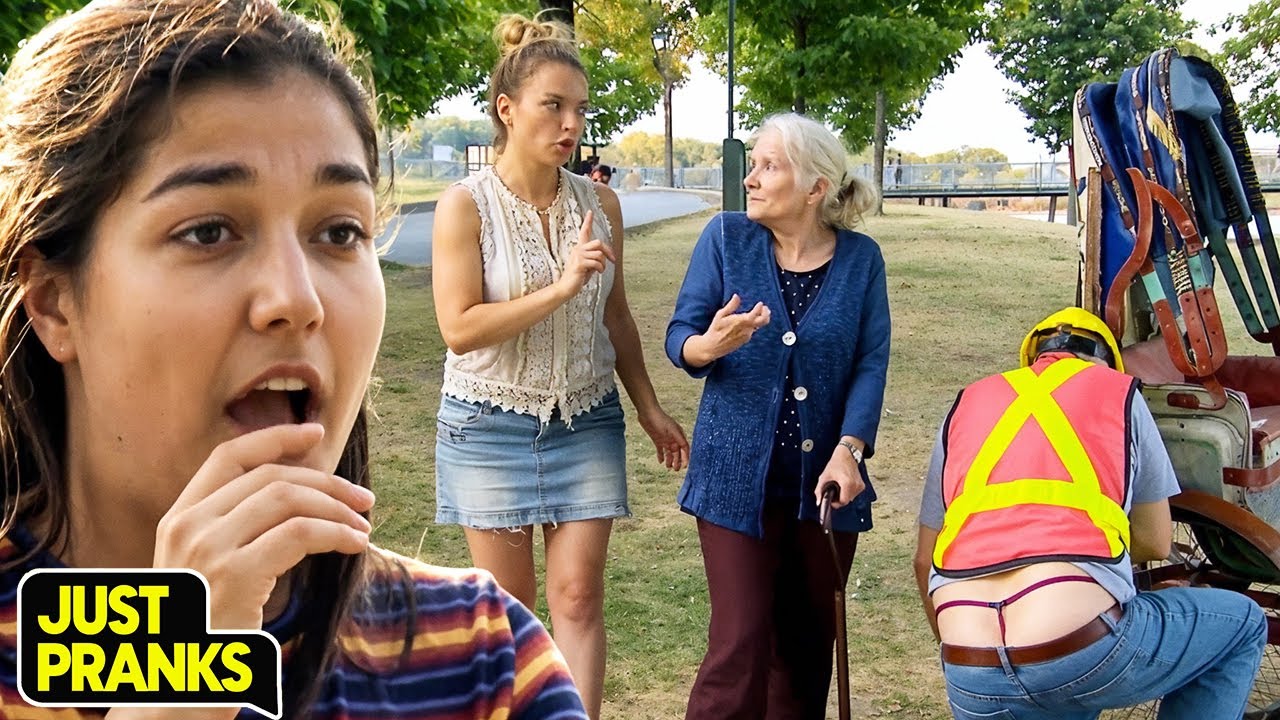 They Thought Grandma Would Stay Quiet… But Nope! 👵🤣 | Just Pranks
