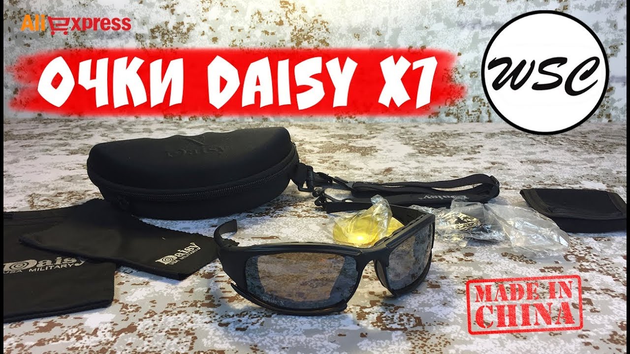 Очки Daisy X7 - Обзор и Краш-тест