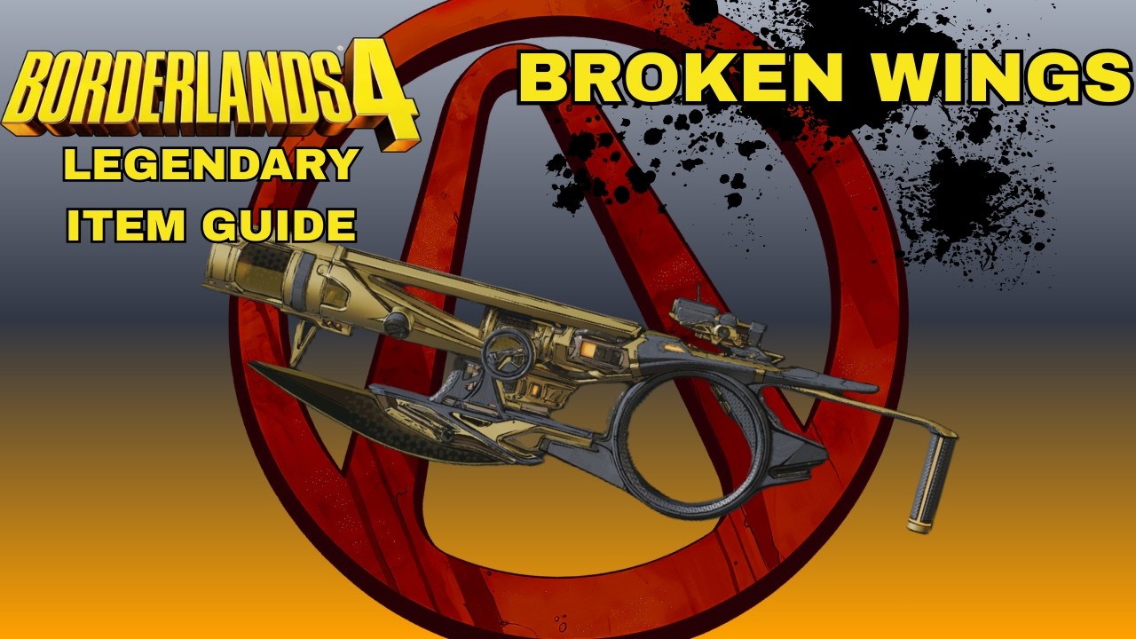 Borderlands 4 | Broken Wings Legendary SMG Guide | Flying Projectiles!