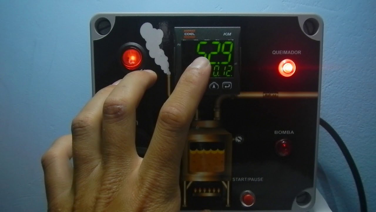 Parte 2 - KM3 Controlador com rampas de temperatura coel