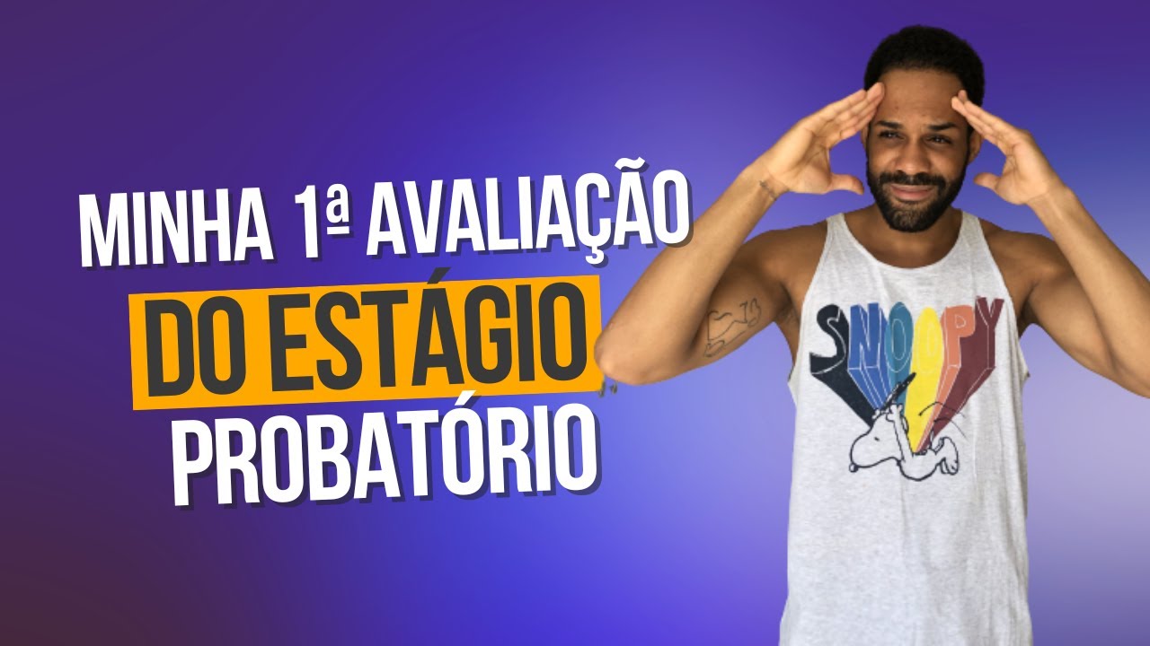Minha 1ª avaliação no estágio probatório como Servidor Público da UFRJ