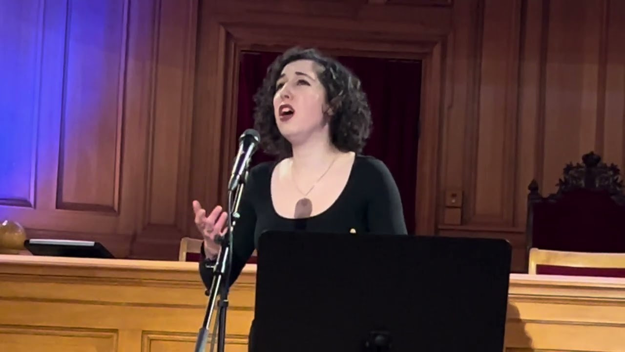 Ayala Gottlieb Alter sjunger på jiddisch