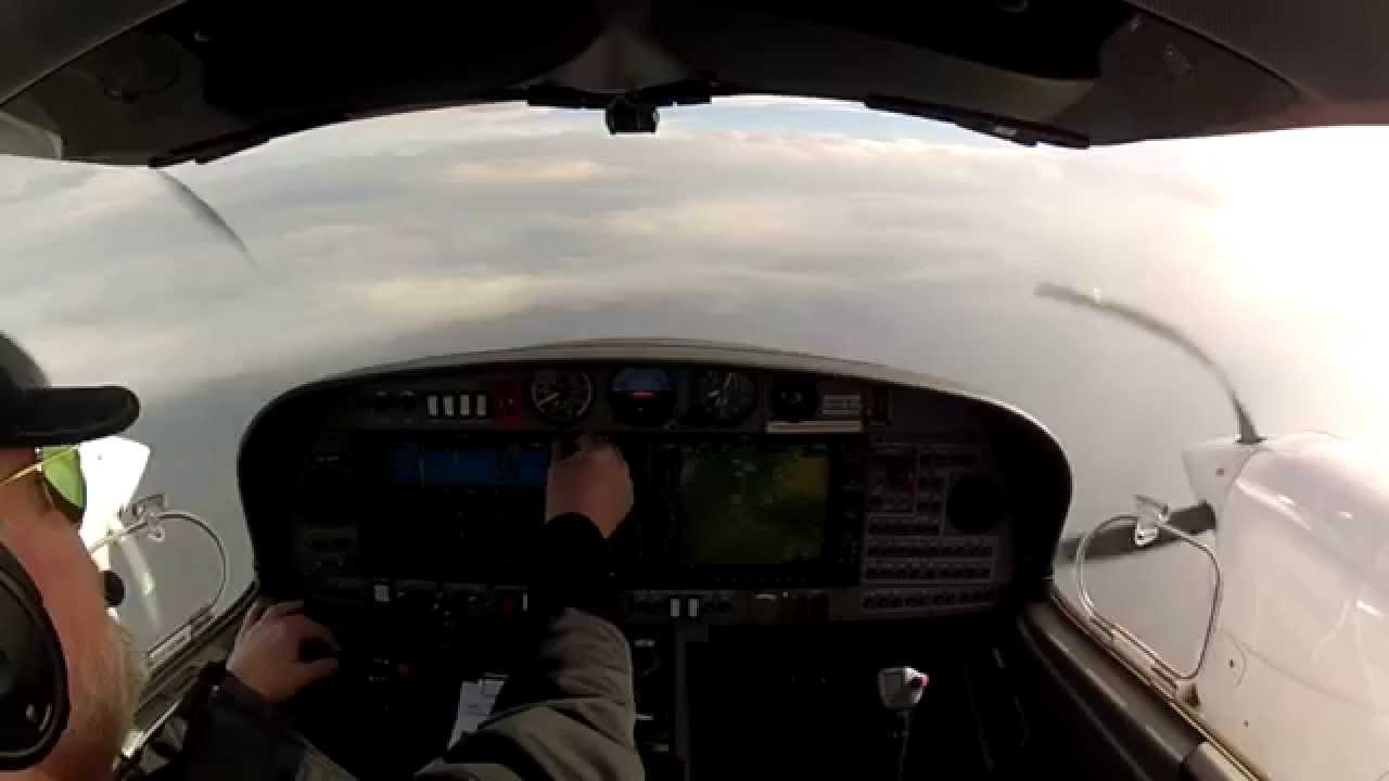DA42-VI IFR Vienna (LOWW) Arrival and Landing