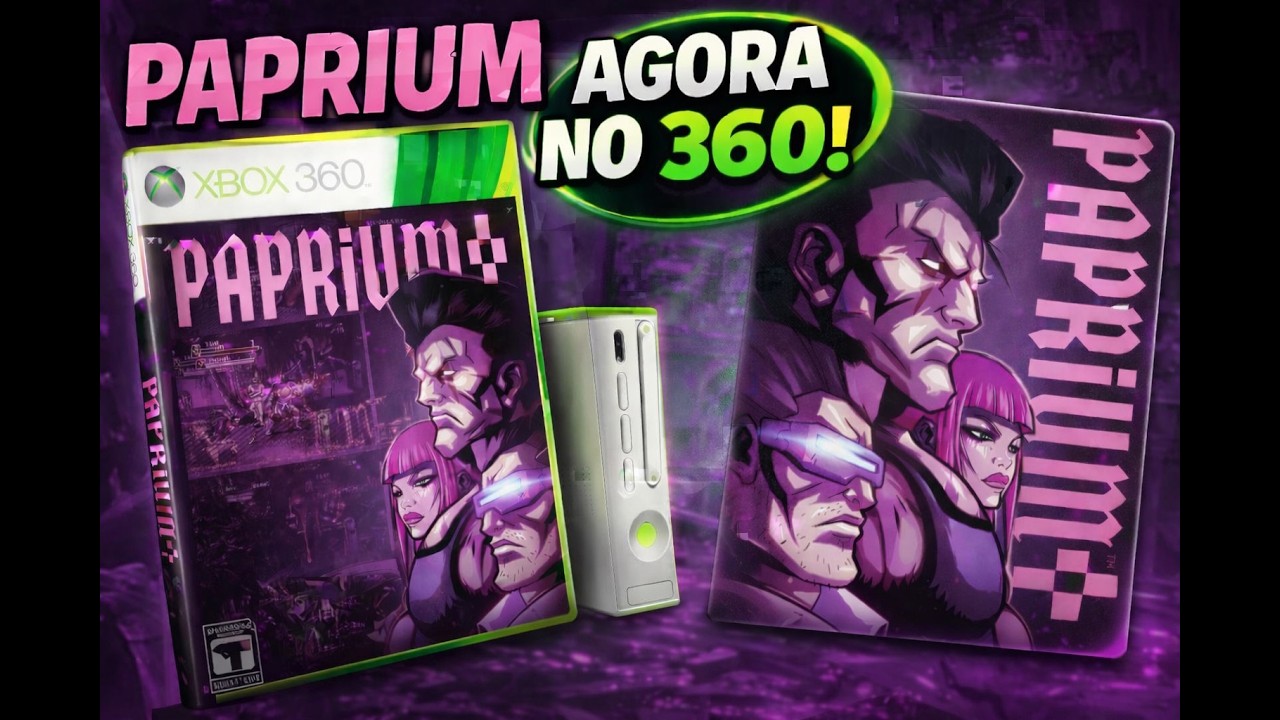 PAPRIUM AGORA RODA NO XBOX CLÁSSICO E 360 - EXPLOIT - RGH