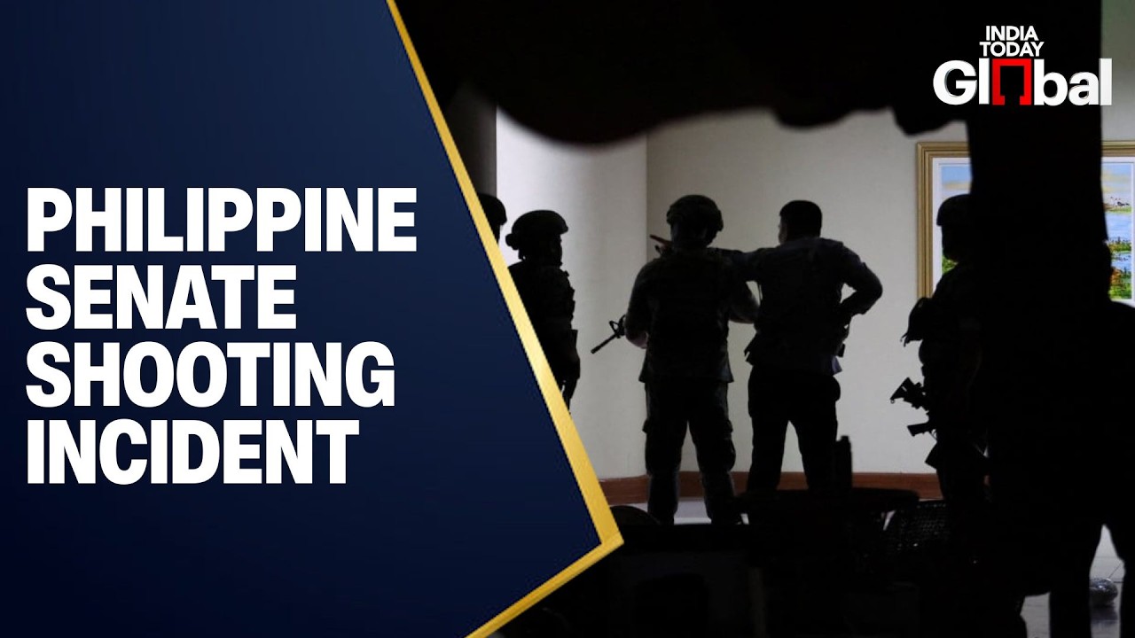 LIVE: Shooting Incident at Philippine Senate Under Investigation in Manila
