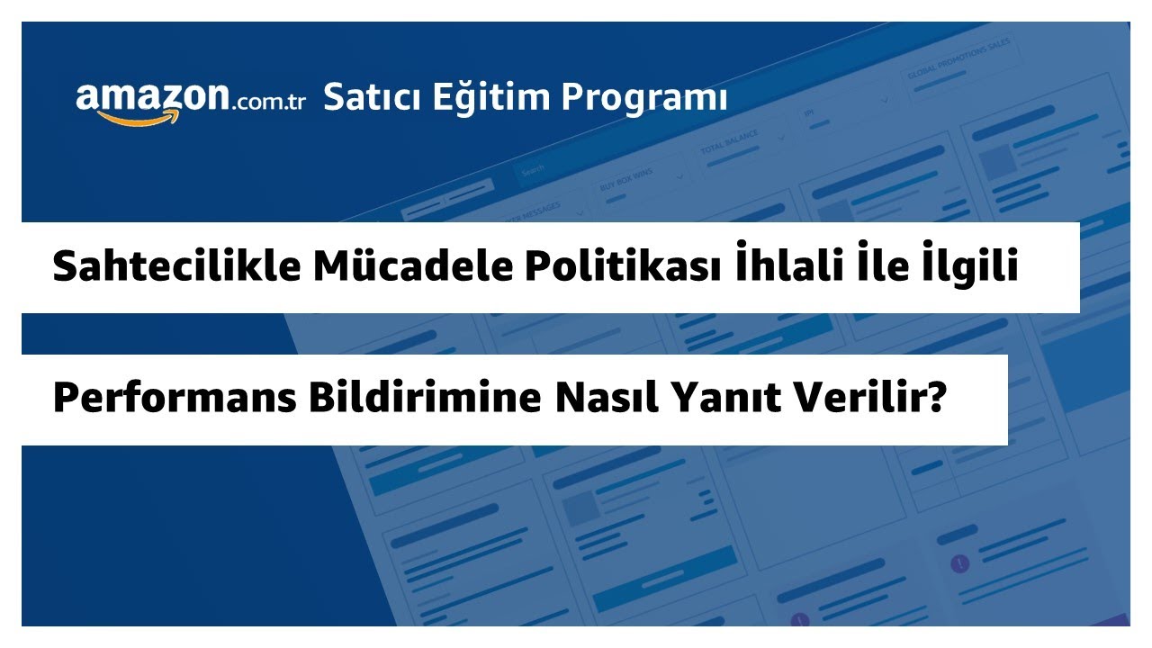 Sahtecilikle Mücadele Politikası İhlali ile İlgili Performans Bildirimine Nasıl Yanıt Verilir?