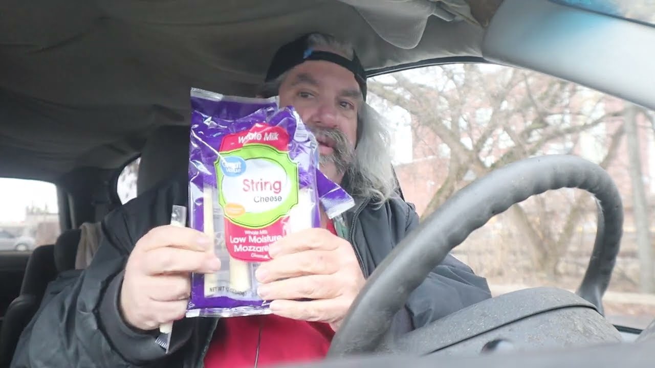 Having Mozzarella String Cheese ASMR