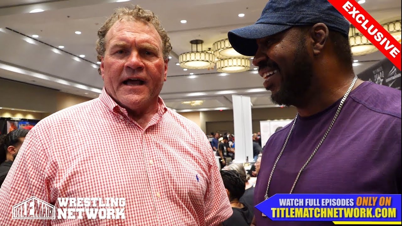 Sid Vicious - April 2018 Interview with Stevie Ray - Wrestlecon New Orleans