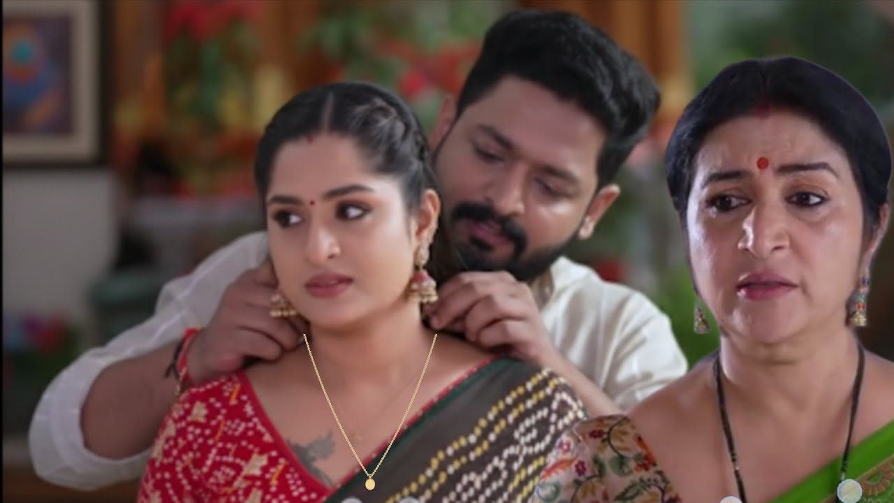 നവ്യയുടെ കഴുത്തിൽ താലികെട്ടി നവീൻ #patharamattuserial promo#patharamattserialpromo 