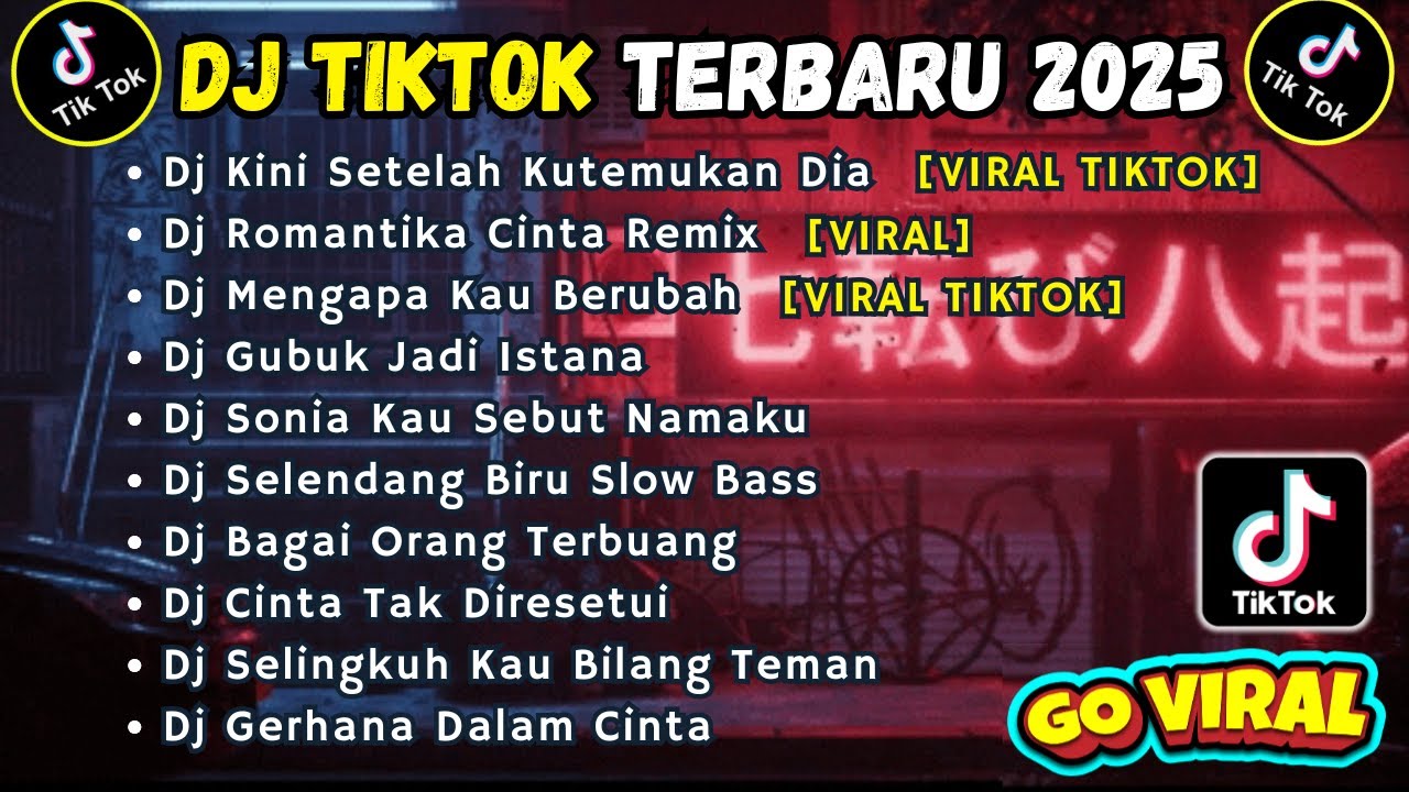 DJ TIKTOK TERBARU 2025 SLOW FULL BASS || DJ KINI SETELAH KUTEMUKAN DIA | DJ ROMANTIKA CINTA REMIX