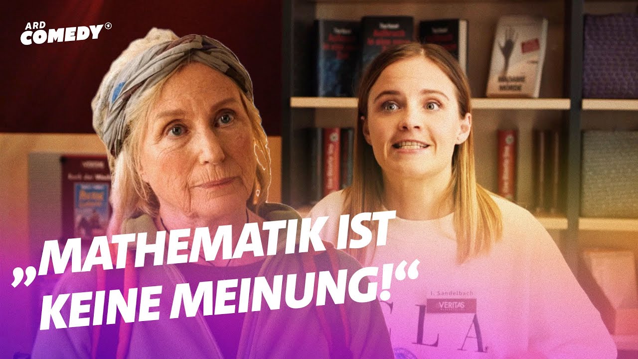 Matheleugnerin vs. Team Wissenschaft - Preisdebatte im Buchladen | Jasna Fritzi Bauer in Kroymann