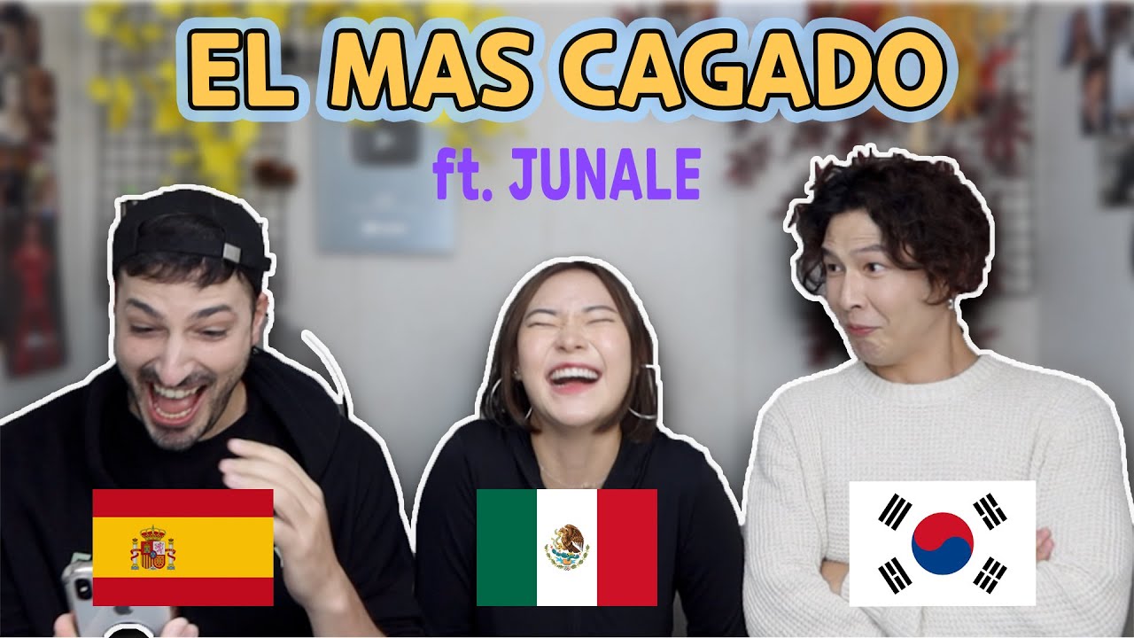 reto de trabalenguas en español y coreano 😂😂😂