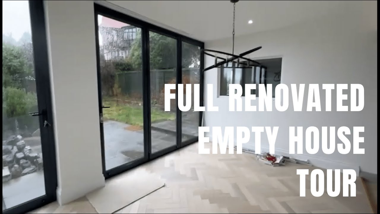 [House update] [Empty house tour] [Renovation complete]