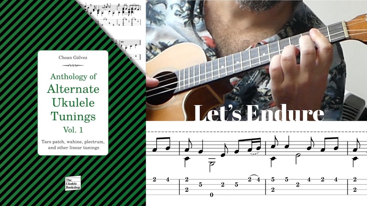 Let's Endure, ukulele in G minor tuning - Choan Gálvez