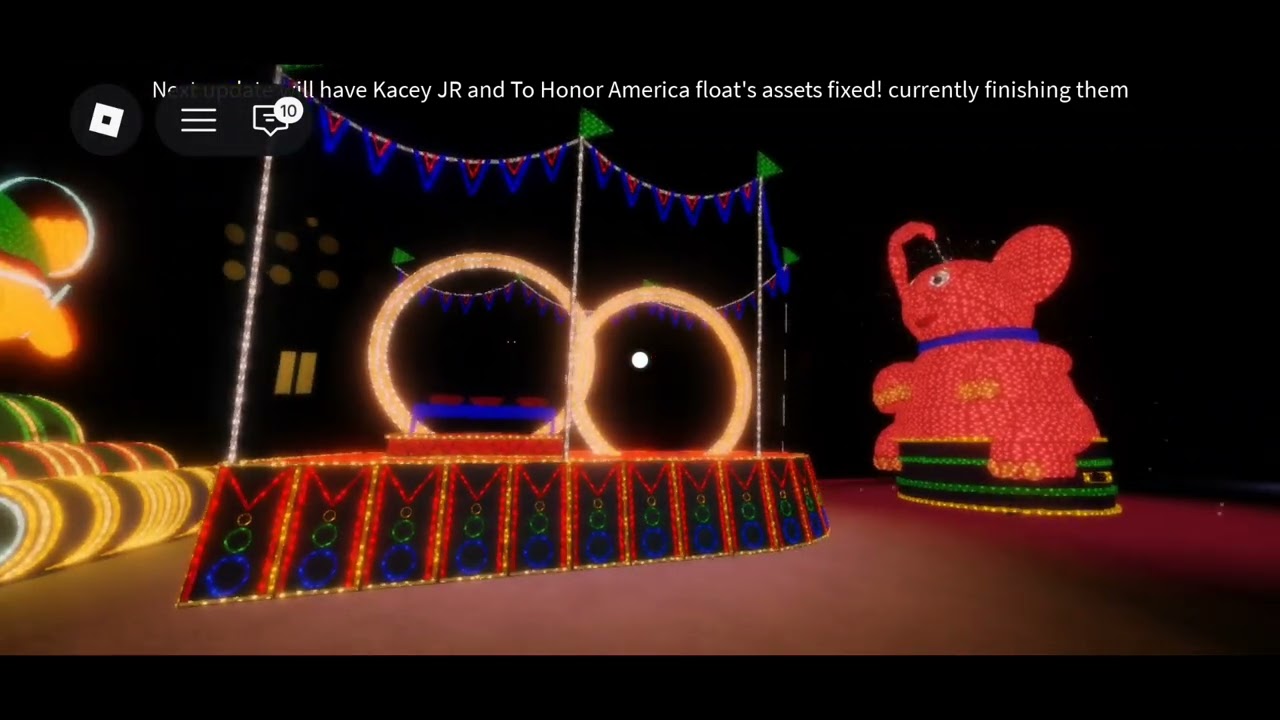 Main street electrical parade Testing server 