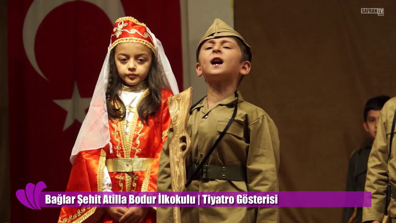 Bağlar Şehit Atilla Bodur İlkokulu'ndan Duygulandıran Çanakkale Şehitleri Tiyatrosu 22.03.2019