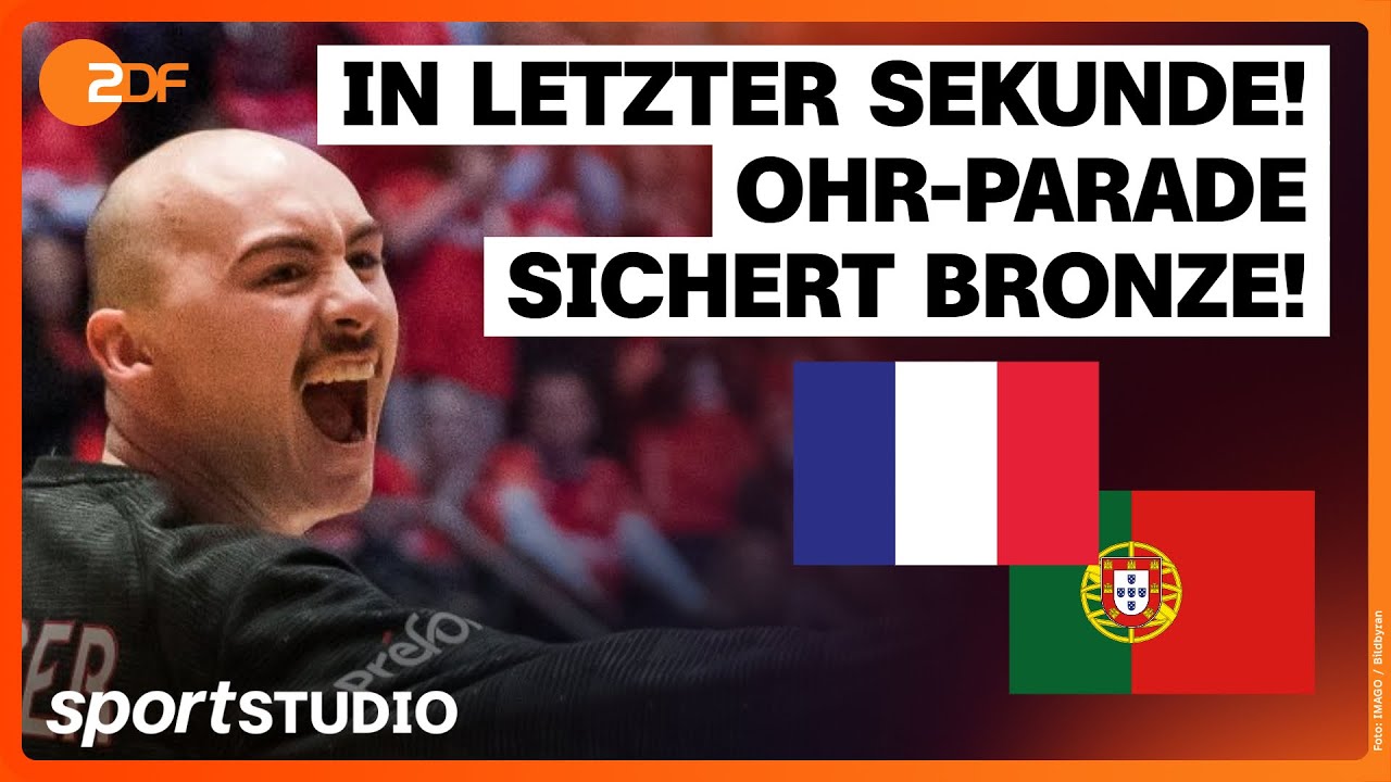 Frankreich – Portugal Highlights | Handball-WM 2025 | sportstudio