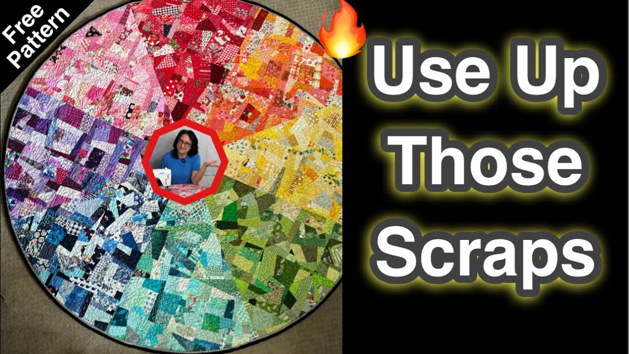 🌈 💥 Color Wheel SCRAPPY Quilt CHALLENGE 🏳️‍🌈