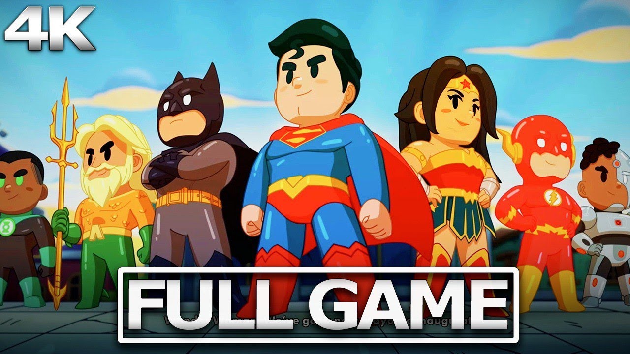 DC Justice League: Cosmic Chaos Full Gameplay Walkthrough / No Commentary 【FULL GAME】4K UHD