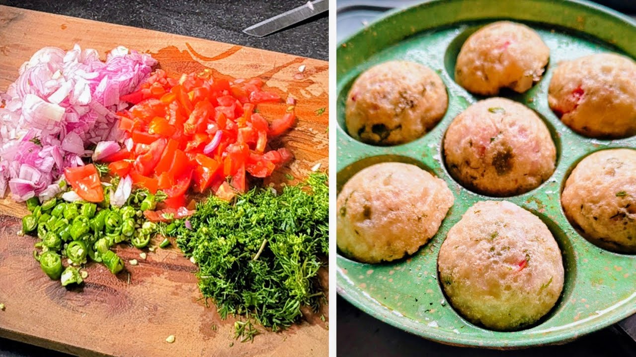 सूजी का हेल्दी और आसान झटपट बनने वाला नास्ता |Rava Appe, Healthy Breakfast Recipe ,Suji Appe Yummy 😋