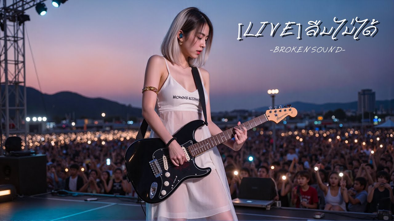 🔴 [LIVE] ลืมไม่ได้ | BROKENSOUND เพลงเจ็บลึกของคนที่ยังรักทั้งที่ควรลืม