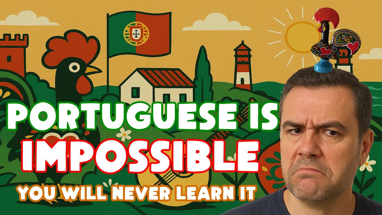 Portuguese is IMPOSSIBLE: You Will NEVER learn it!