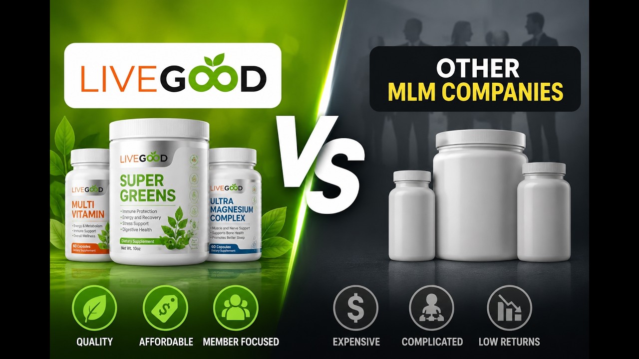 LIVEGOOD COMPARE TO OTHER MLM COMPANY