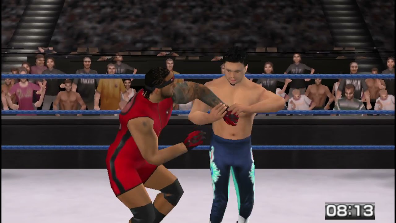 WWE SMACK DOWN Vs RAW Primo Vs MVP Iron Man Match #COMvsCOM