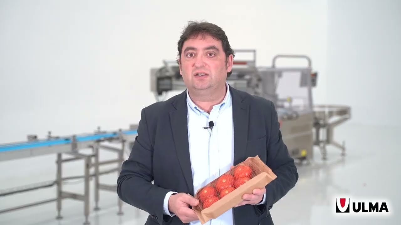 Plastic free packaging solution for fruits and vegetables in Flow Pack by Josu Garcia