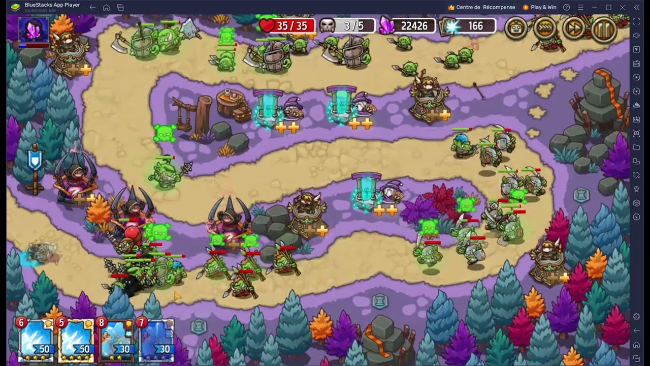 Crazy Defense Heroes - Isle of the Horde - Rocking Orcs (Nightmare)