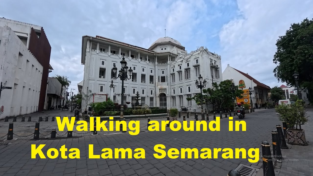 Jalan-jalan pagi dari Stasiun Semarang Tawang menuju Kota Lama Semarang