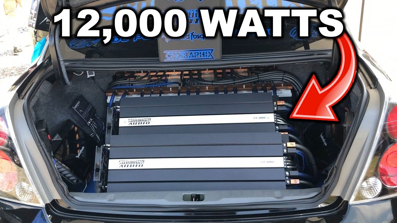 WHEN 12,000 WATTS TEAR UP A CAR THIS HAPPENS!
