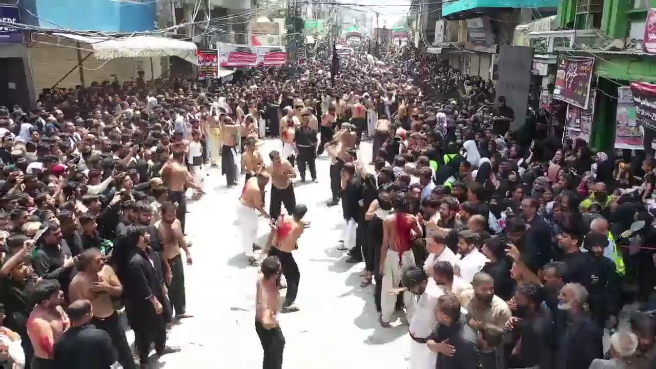 Majlis/Jaloos Baramdagi 10th Muharram 1444 H / 2022 at Imambargah Colonel Maqbool Hussain Rawalpindi