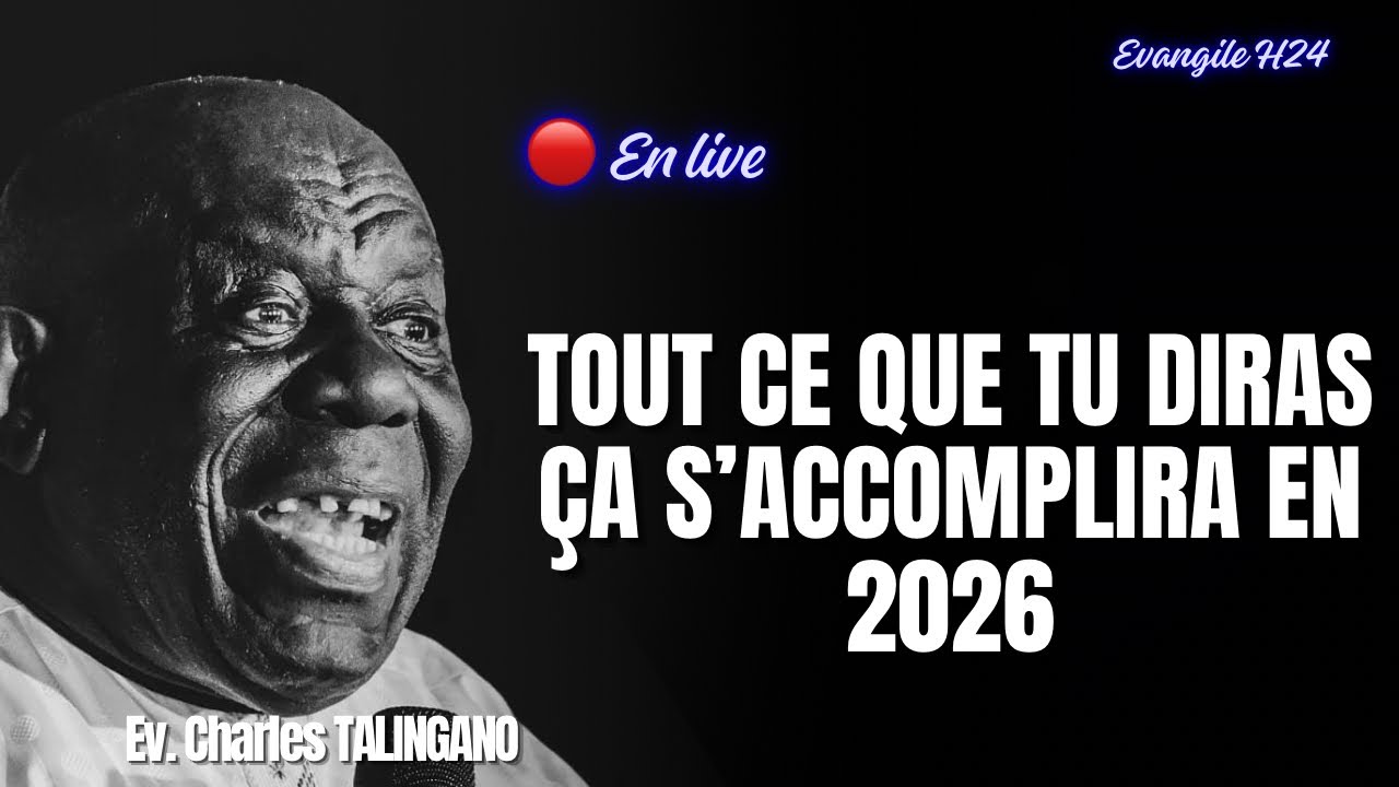 TOUT CE QUE TU DIRAS ÇA SACCOMPLIRA/ CHARLES TALINGANO #predicationchretienne 