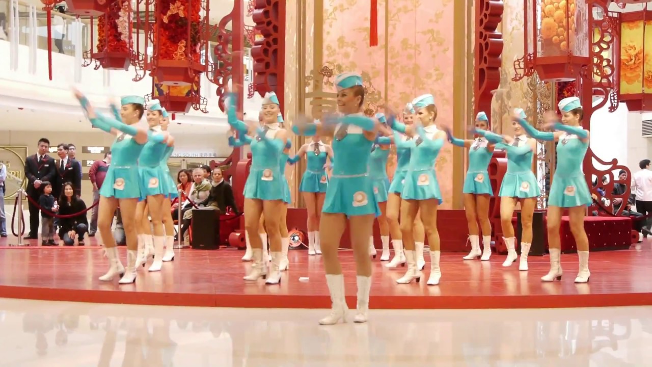 Majorettes Dixi, Czech Repbulic 捷克儀仗啦啦隊表演 Part 6 @ 圓方廣場 01