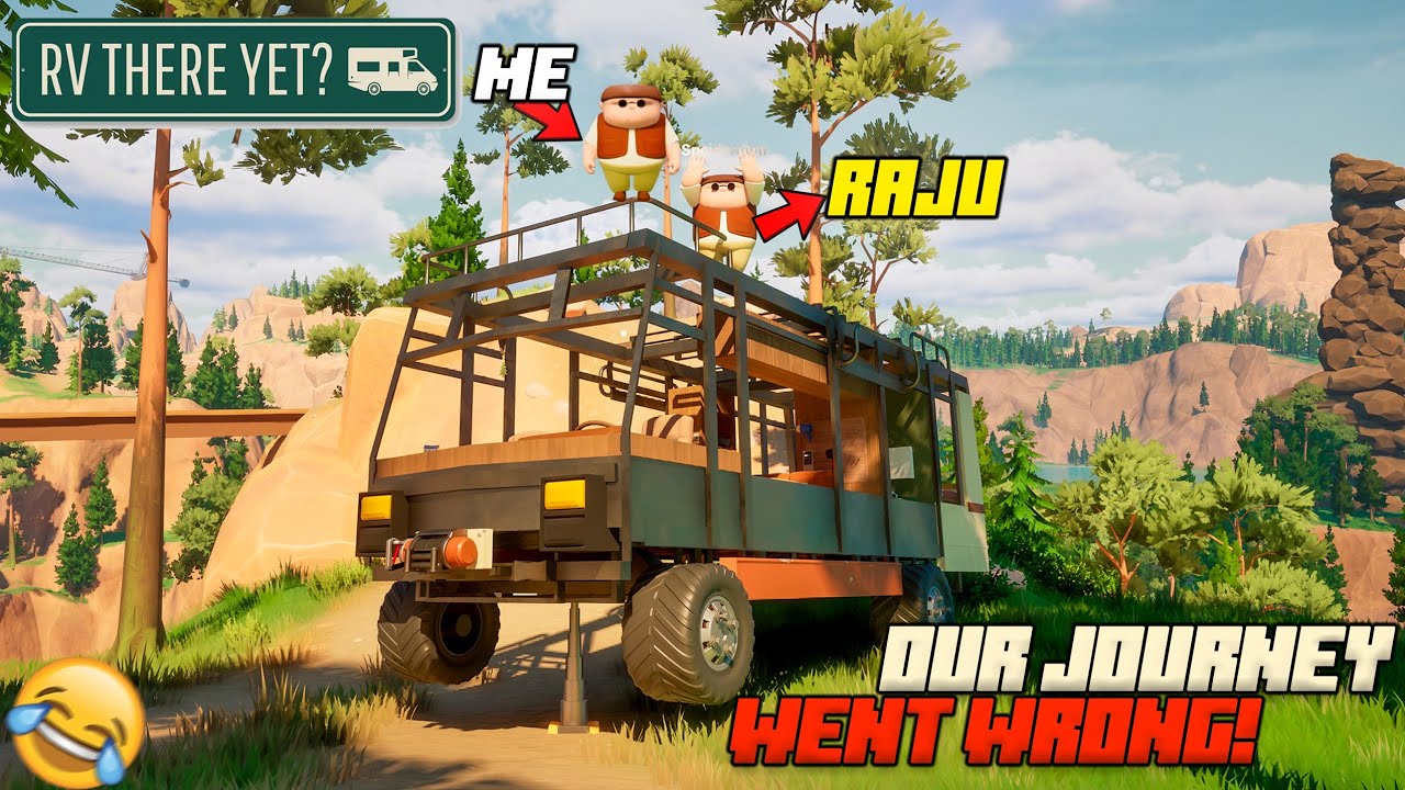 Our Journey WENT WRONG! | RV THERE YET | #2 | In Telugu | GMK GAMER