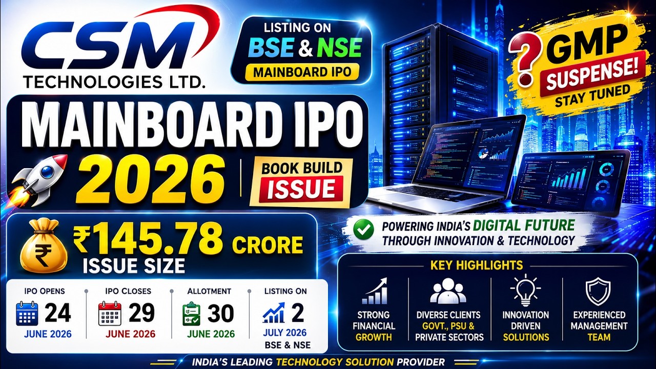 CSM Technologies IPO Review 2026 🔥 | GMP, Dates & Strong Financials? 😱 | Apply or Avoid 🤔