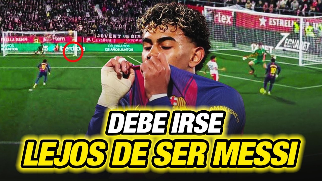 YAMAL FALLA PENAL y DEBEN VENDERLO NUNCA SERÁ MESSI Y EL MADRID LIDER - GIRONA 2-1 BARCA
