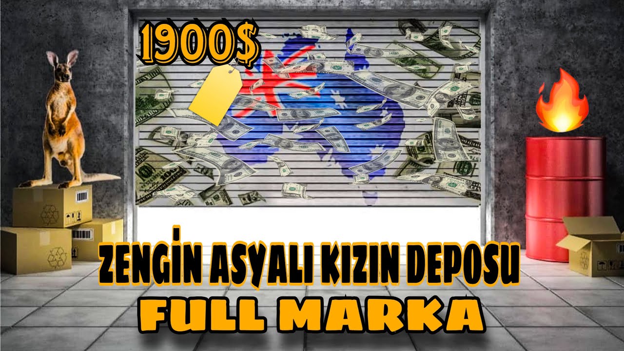 1900$ Zengin Asyalı Kızın Deposu (Markalara Doyduk) | Avustralya Depo Savaşları